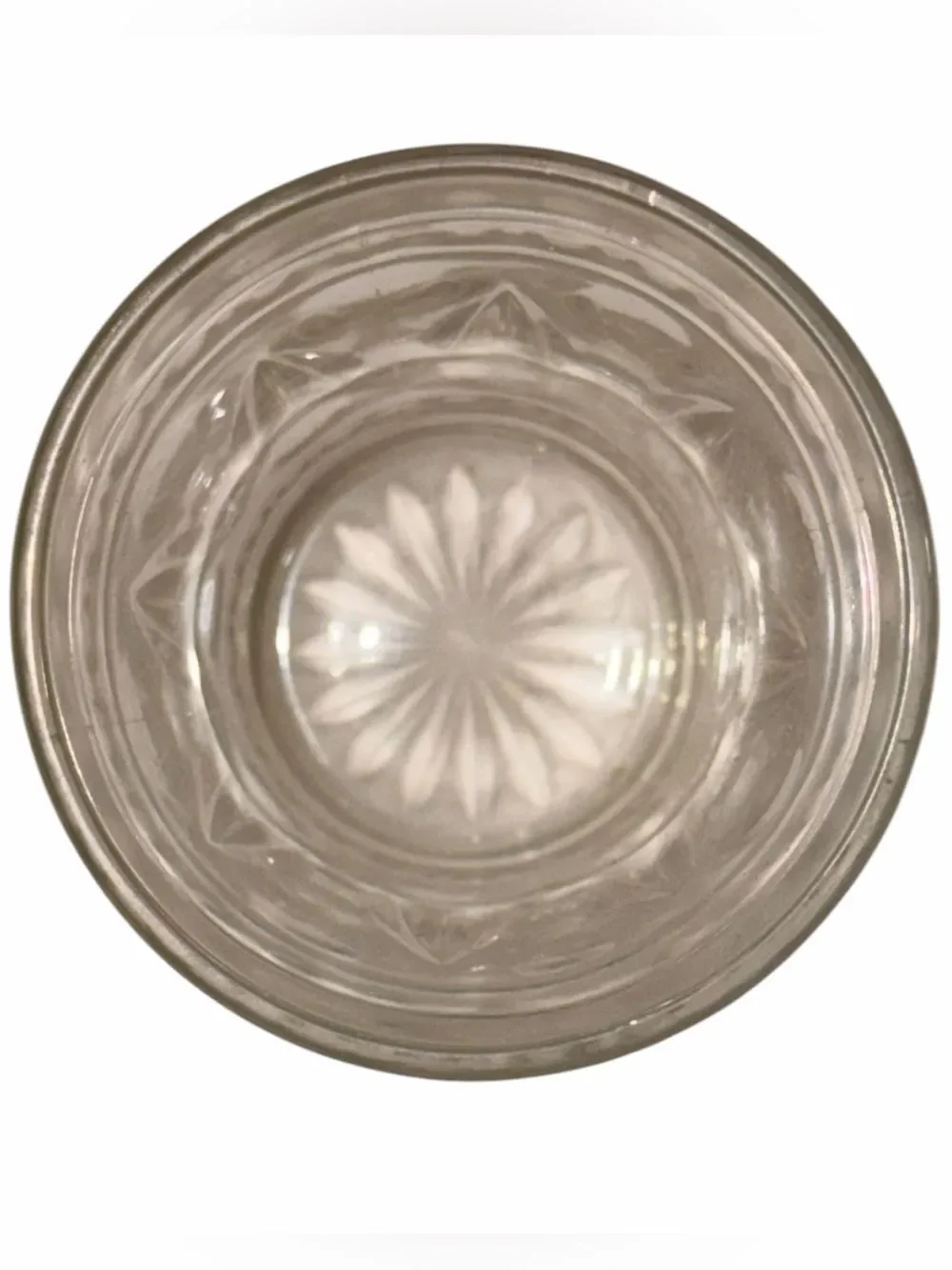 Vintage Colony Park Lane Clear Glass Tumbler Indiana Glass MCM 1957 MINT
